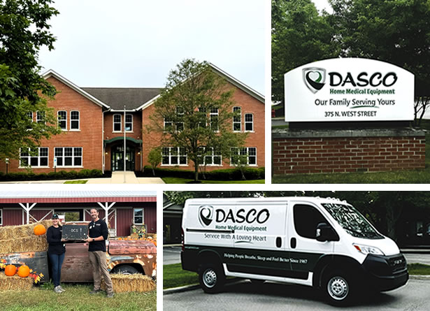 DASCO offices, employees and signage