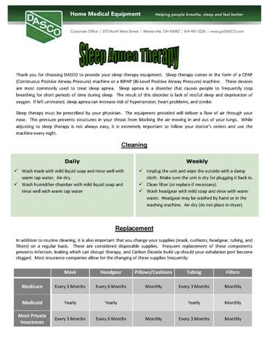 Sleep tight program